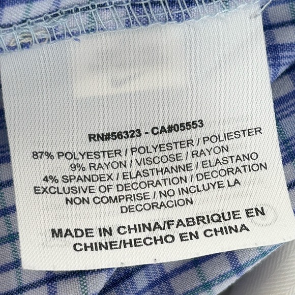 Nike Tiger Woods Plaid Golf Shorts Mens 40 Sportswear Preppy Stretch Vacation - Picture 12 of 13